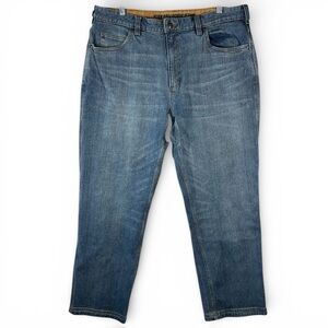 Duluth Trading Co Jeans Mens 38x30 Blue Pants Flex Ballroom Jeans Relaxed Fit